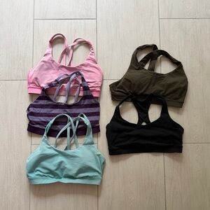 Lululemon bras size 8 - lot of 5